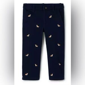 NWT Janie and Jack Boys Corgi Pants Size 8